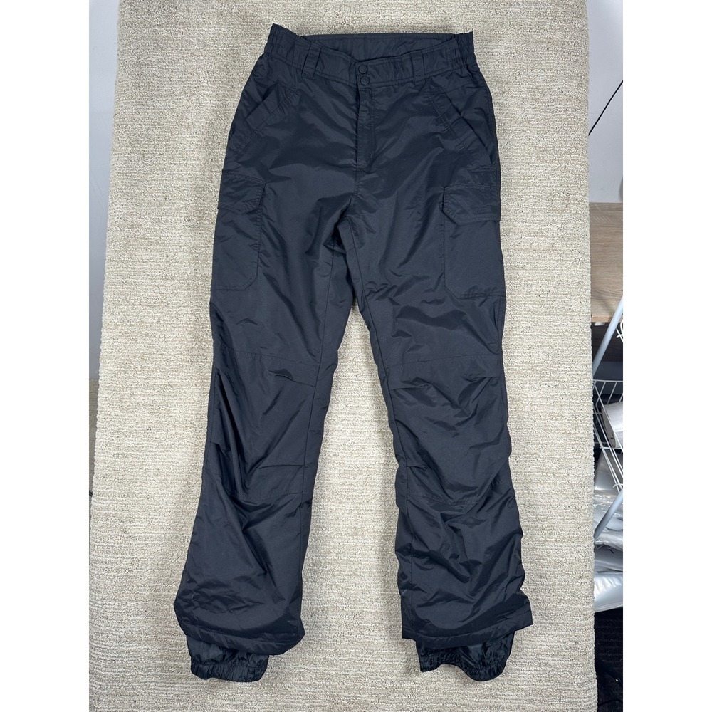 Boulder Gear Mens Small Black Insulated Cargo Snow Pants Ski Snowboard Outdoor
